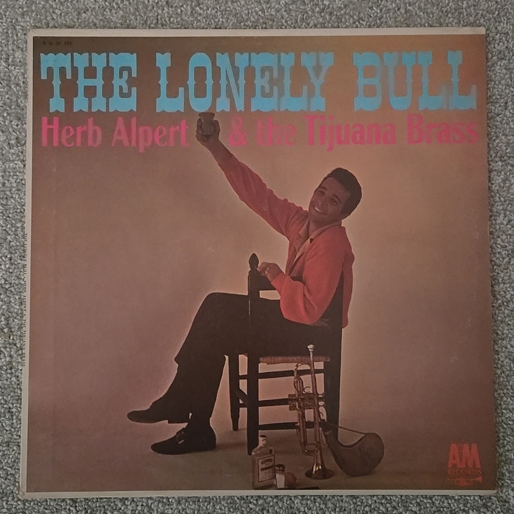 THE LONELY BULL - HERB ALPERT & THE TIJUNA BRASS - LP VINYL ALBUM